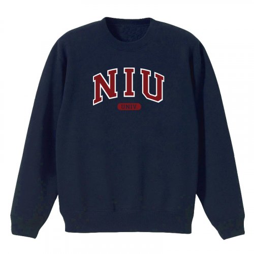 【合作社獨賣】NIU經典款美式大學T_深藍
